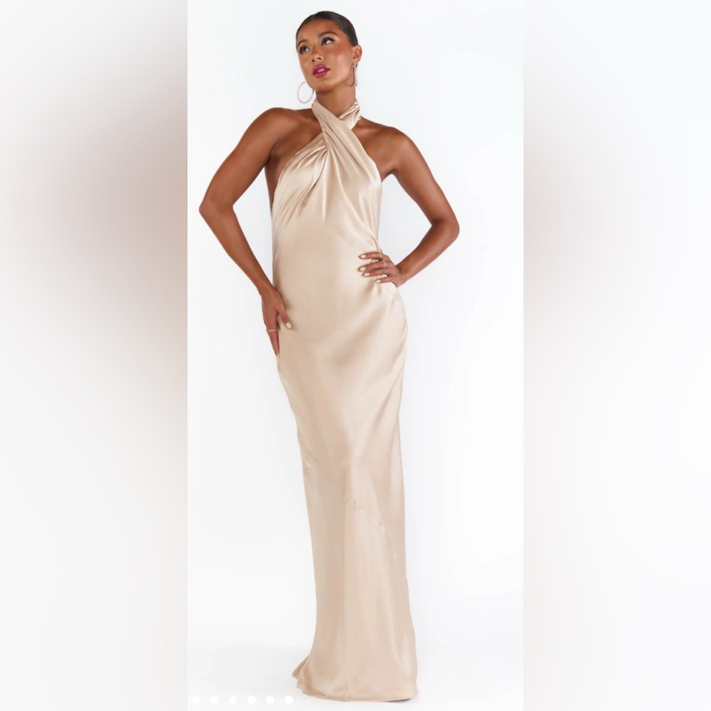 Show me your MUMU Jasmine Halter Dress